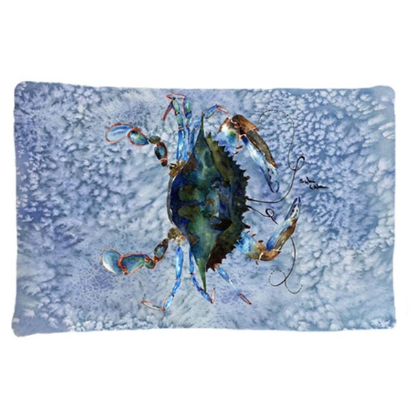Carolines Treasures 20.5 x 30 in. Crab Moisture Wicking Fabric Standard Pillow Case - 8151PILLOWCASE