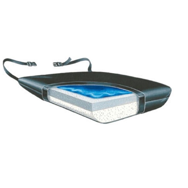 Skil-Care Skil-Care 754130 18 in. Ultra Cushion Wedge Gel-Foam Vinyl Cushion with LSI Cover - 754130