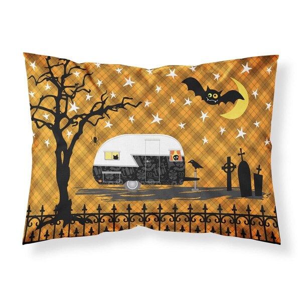 Jensendistributionservices Halloween Vintage Camper Fabric Standard Pillowcase - MI1709901