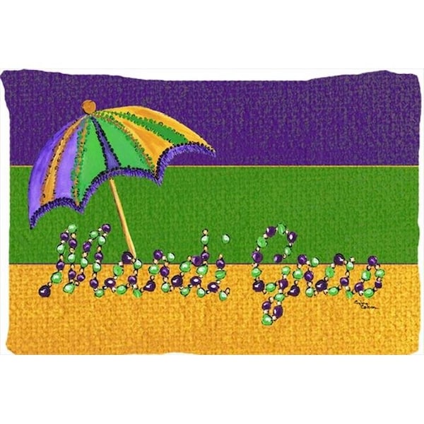 Carolines Treasures Carolines Treasures 8381PILLOWCASE 20.5 x 30 in. Mardi Gras Moisture Wicking Fabric Standard Pillowcase - 8381PILLOWCASE