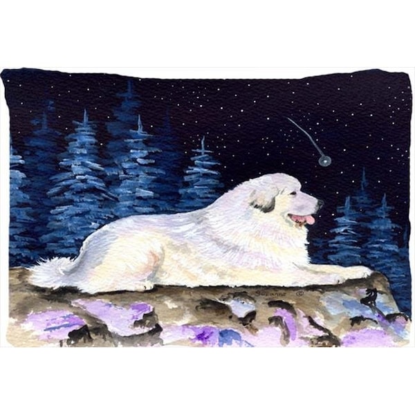 Carolines Treasures Carolines Treasures SS8438PILLOWCASE 20.5 x 30 in. Starry Night Great Pyrenees Moisture Wicking Fabric Standard Pillowcase - SS8438PILLOWCASE