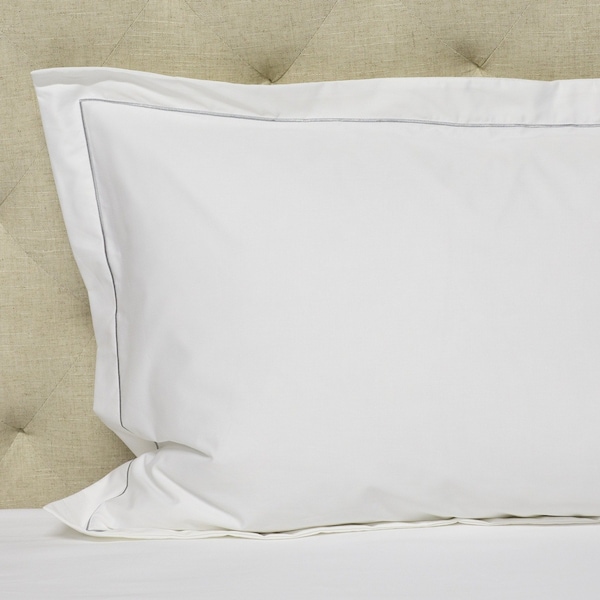 Standard Textile Jumbo Pillow Sham, Grayrod Festooning, 12PK - 30848900|2