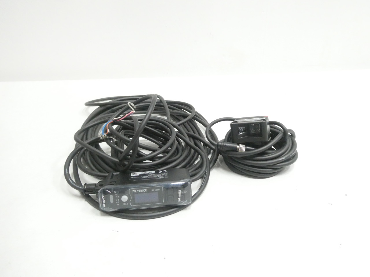 KEYENCE AI-H160 AI-1000 PATTERN MATCHING SENSOR WITH AMPLIFIER PHOTOELECTRIC SENSOR