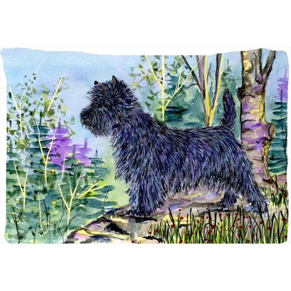 Micasa 20.5 x 30 in. Cairn Terrier Moisture Wicking Fabric Standard Pillowcase - MI54514
