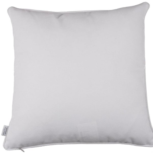 Homeroots Blue Flower Square Style Decorative Throw Pillow Cover 18 x 18 in. - 355487