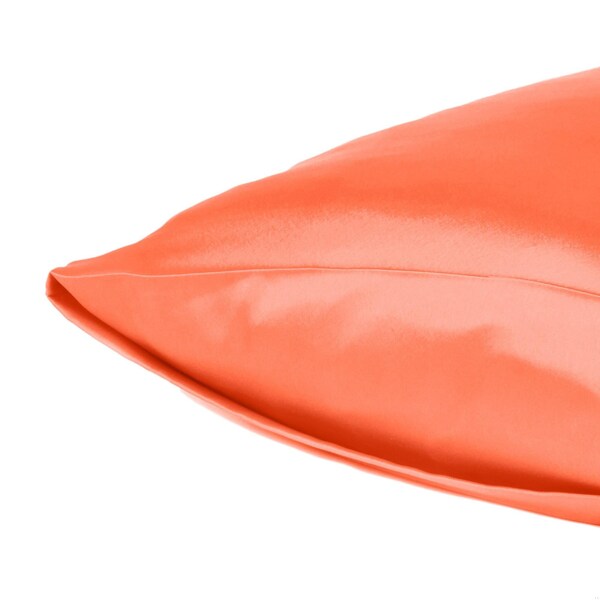 Homeroots 20 x 26 in. Poppy Dreamy Silky Satin Standard Size Pillowcases - 387864