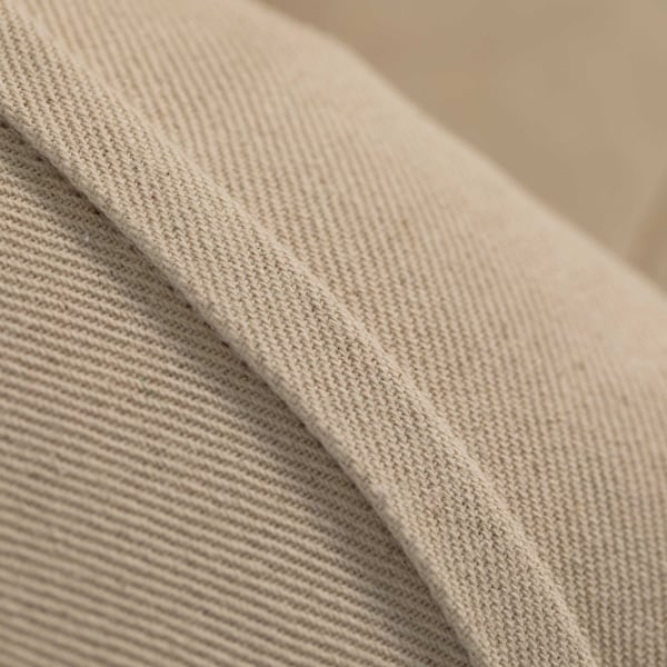 Deerlux 16" Handwoven Cotton Throw Pillow Cover with Embossed and Fringed Crossed line, Yellow - QI004300.YL.K