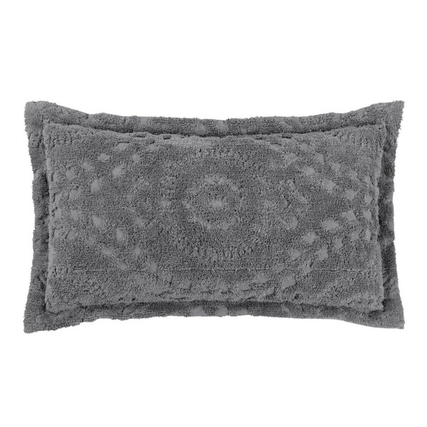 Convenience Concepts Rio Cotton Pillow Sham, Gray - King Size - HI1886474