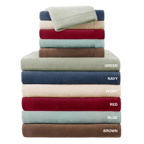 True North By Sleep Philosophy True North 100 Percent Polyester Knitted Plush Sheet Set - 20 in. - BL20-0449