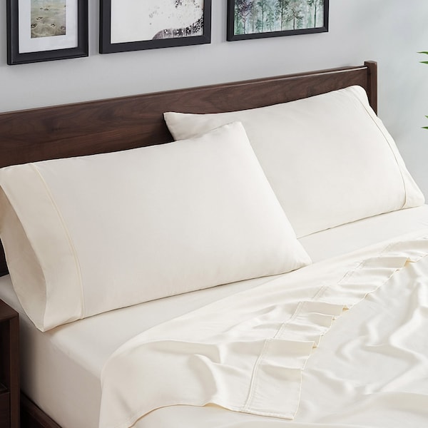 Monarch Brands Aston & Arden Bamboo - King, Whisper White - P-SS-BBKG-WW