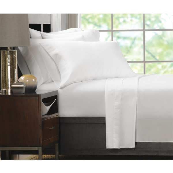 Martex Flat Sheet, 81x105", 90GSM, PK12 - 1S49385