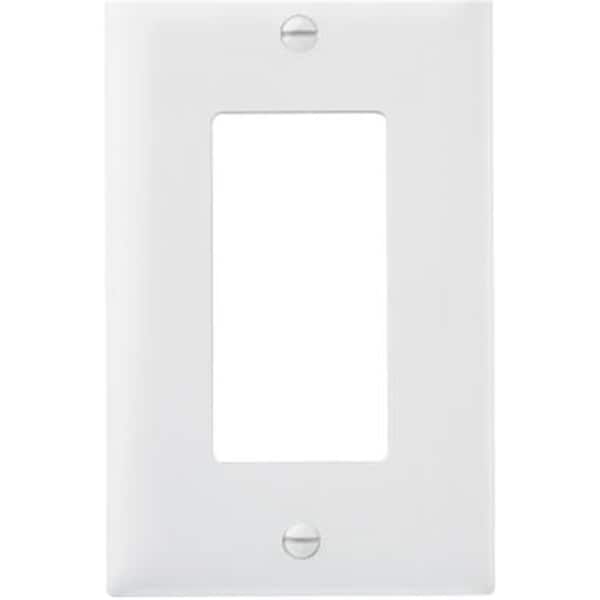 Nextgen TP26WCP10 Nylon Wall Plate1 GangWhite - NE570263
