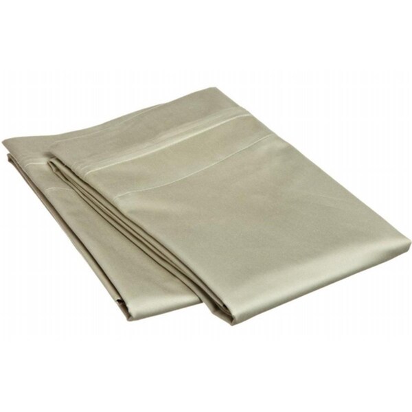 Impressions By Luxor Treasures Egyptian Cotton 650 Thread Count Solid Pillowcase Set King-Sage - 650KGPC SLSG