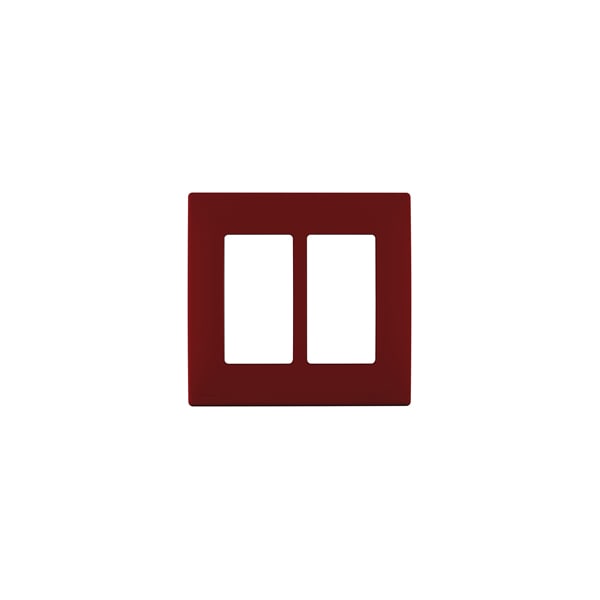 Leviton WALLPLATES RENU 2 GANG WLPLT RED DELICIOUS - REWP2-RE