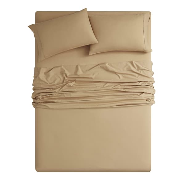 Bamboo Comfort Bamboo 6-Piece Luxury Sheet Set - King - Gold - 1300KGGD