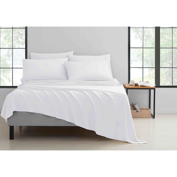 Bamboo Comfort Bamboo 6-Piece Luxury Sheet Set - Cal King - White - 1300CKWH