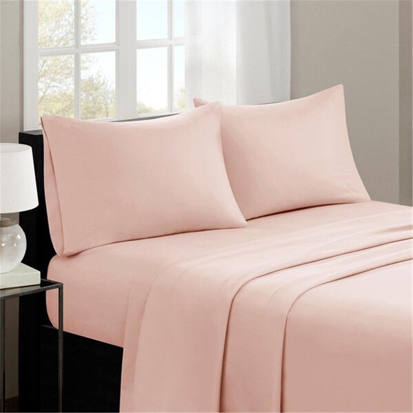 Madison Park Shee Set with 3M Microcell - Blush, Twin Size - MP20-4388