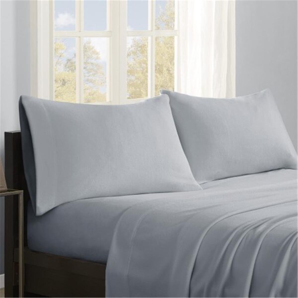 True North By Sleep Philosophy True North  Micro Fleece Grey Sheet Set - California King - SHET20-736