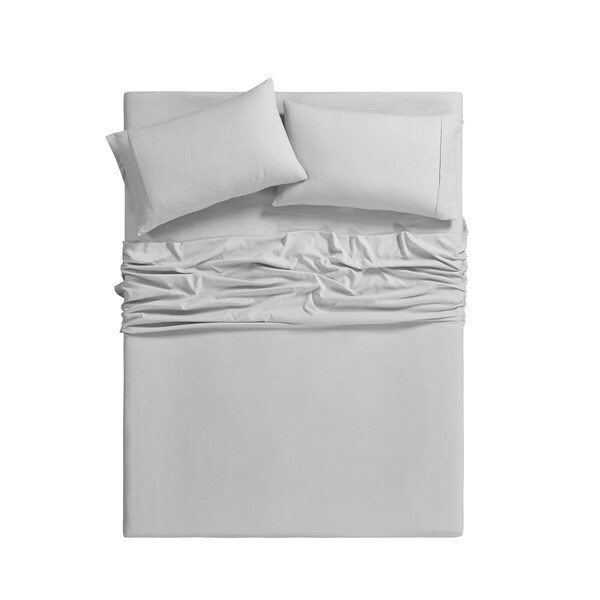 Bamboo Comfort Bamboo 6-Piece Luxury Sheet Set - Cal King - Silver - 1300CKSIL