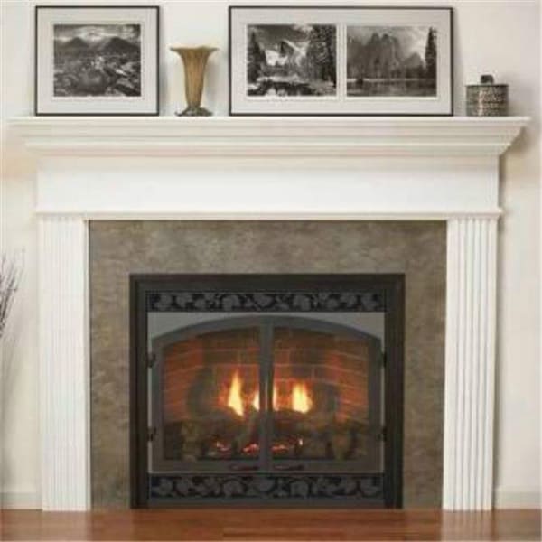 Empire Empire MFL52UH 52 in. Unfinished Comfort Systems Arch Louvers - MFL52UH