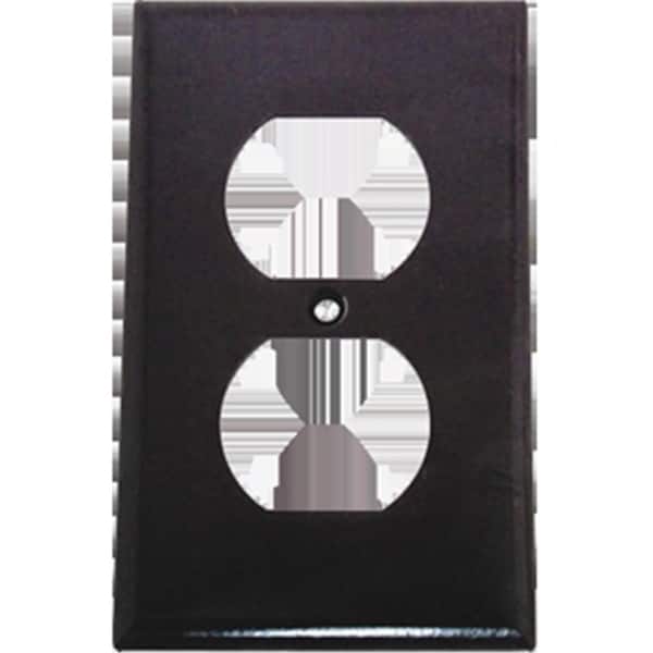 Eaton Wiring Devices Eagle 2132B Brown 1 Gang Receptacle Plate, 25PK - 193485