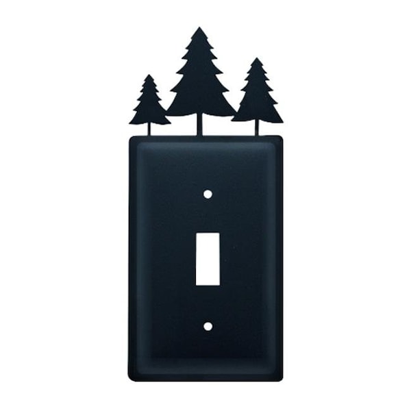 Village Wrought Iron Village Wrought Iron ES-20 Pine Trees Switch Cover - ES-20