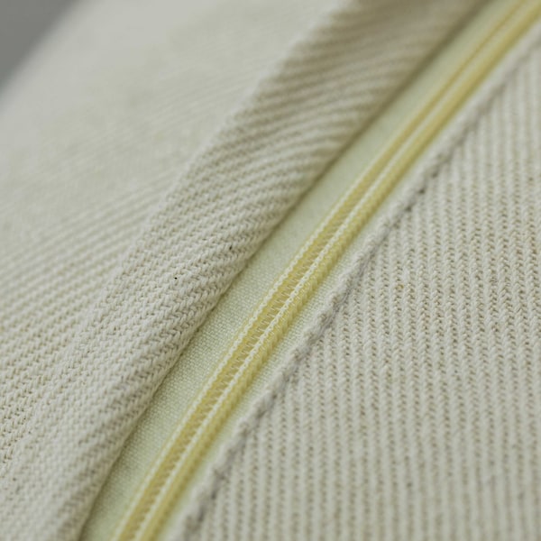 Deerlux 16" Handwoven Wool & Cotton Throw Pillow Cover with Woven Knit Texture, Rust - QI004316.RT