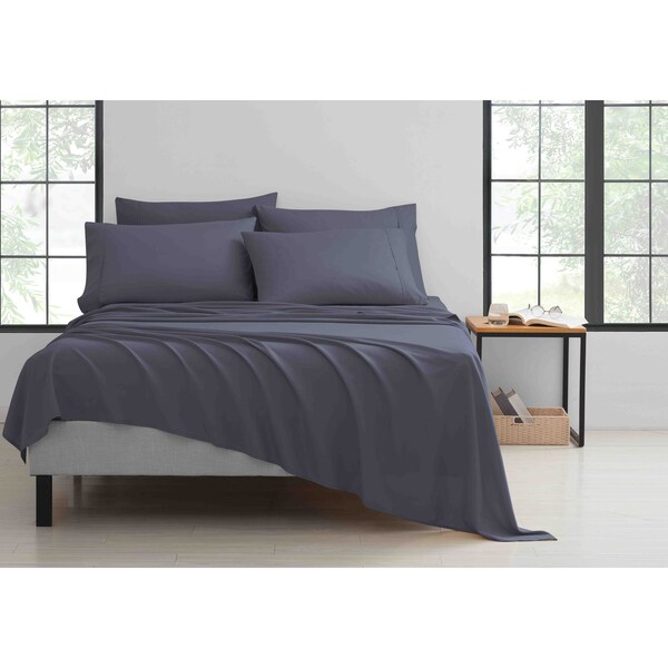 Bamboo Comfort Bamboo 6-Piece Luxury Sheet Set - Cal King - Grey - 1300CKGR