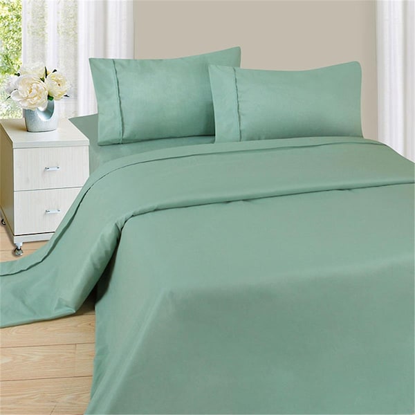 Bedford Homes 1200 Series 4 Piece Queen Size Sheet Set - Sage - 66A-34260