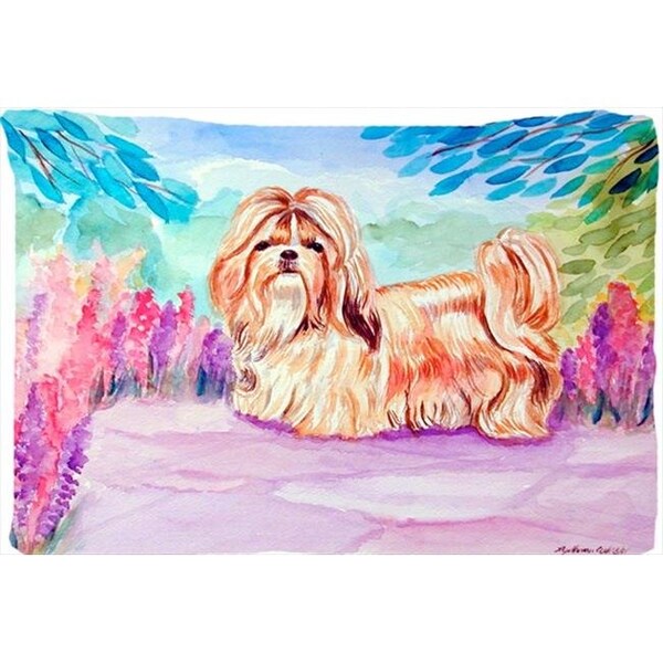 Carolines Treasures Carolines Treasures 7136PILLOWCASE 20.5 x 30 in. Shih Tzu Moisture Wicking Fabric Standard Pillowcase - 7136PILLOWCASE