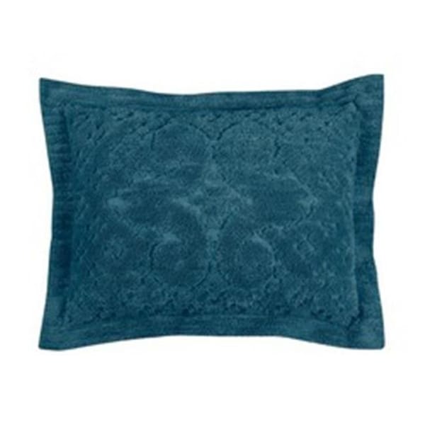 Better Trends Better Trends SHAS2127TL Ashton Cotton Pillow Sham; Teal - Standard Size - SHAS2127TL