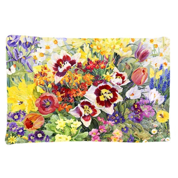 Jensendistributionservices Spring Floral by Anne Searle Fabric Standard Pillowcase - MI2557614