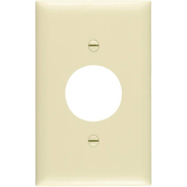 Nextgen TP7ICC30 Nylon Wall Plate, 1 Gang, Ivory - NE1636060