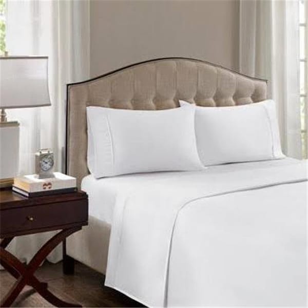 Madison Park Madison Park MP21-4843 Standard Size Cotton Blend Pillowcases; White - MP21-4843