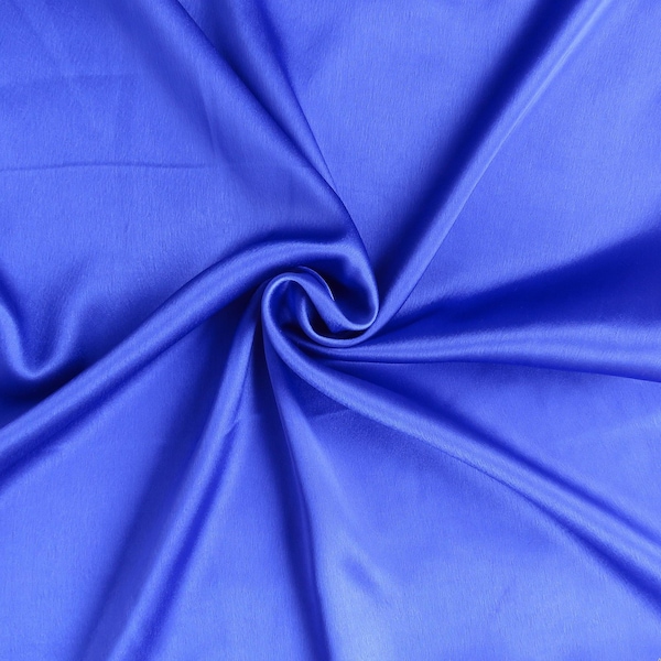 Homeroots 20 x 26 in. Royal Blue Dreamy Silky Satin Standard Size Pillowcases - 387879