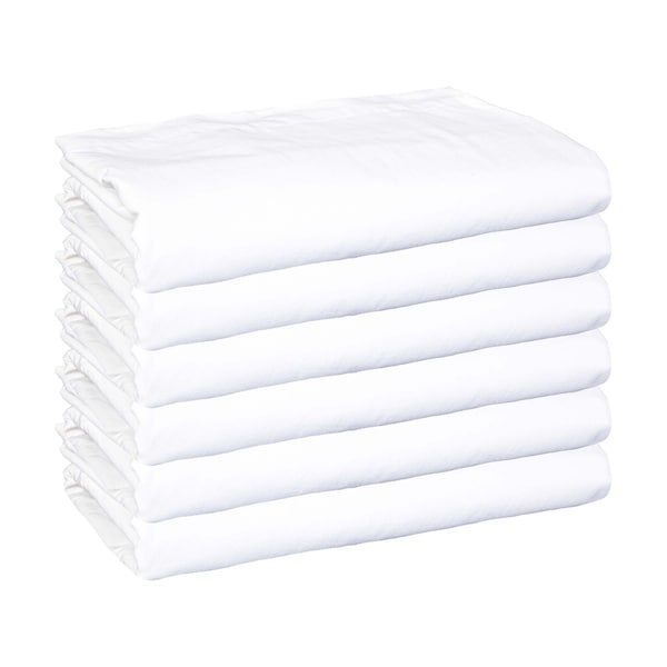 Monarch Brands Lulworth T180 Fitted Bed Sheets, Queen, 24PK - T180-608012-CS