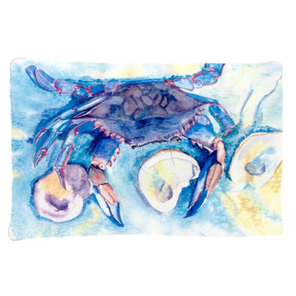 Carolines Treasures 20.5 x 30 in. Crab Moisture Wicking Fabric Standard Pillow Case - 8042PILLOWCASE