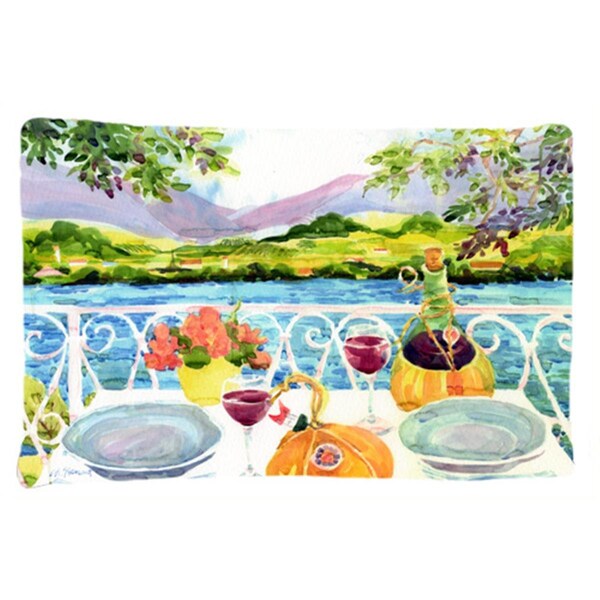 Carolines Treasures Afternoon of Grape Delights Wine Fabric Standard Pillowcase - 6139PILLOWCASE