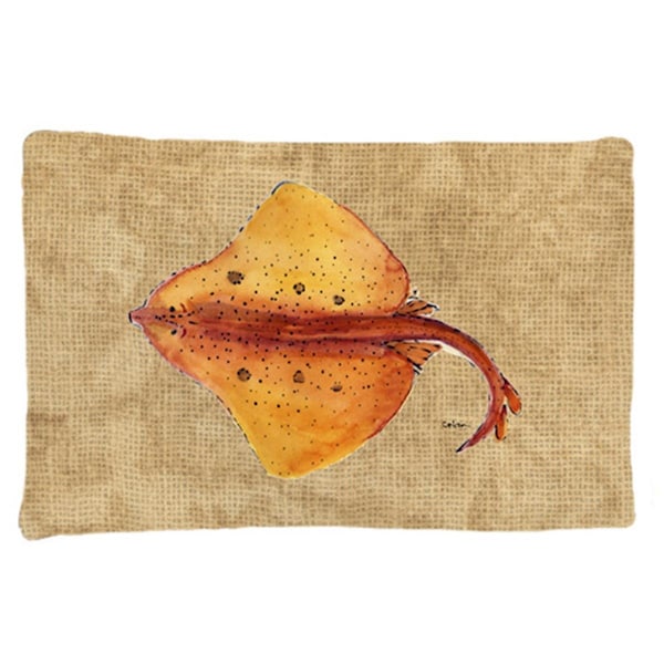 Carolines Treasures 20.5 x 30 in. Blonde Ray Stingray Moisture Wicking Fabric Standard Pillow Case - 8815PILLOWCASE