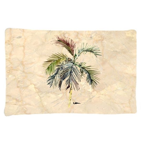 Carolines Treasures Carolines Treasures 8483PILLOWCASE 20.5 x 30 in. Palm Tree Moisture Wicking Fabric Standard Pillow Case - 8483PILLOWCASE