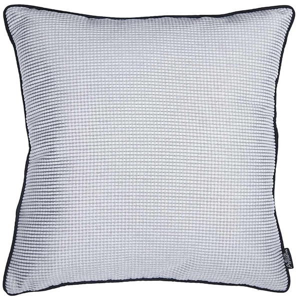 Homeroots Jacquard Shadows Decorative Throw Pillow CoverMulti Color 17 x 17 in. - 355631