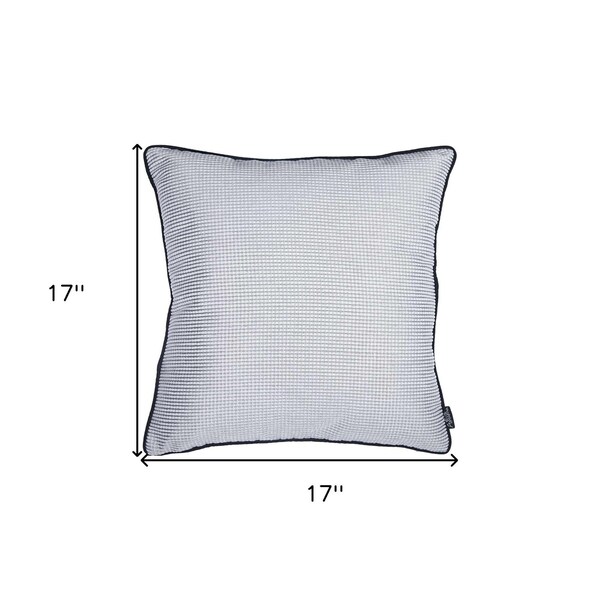 Homeroots Jacquard Shadows Decorative Throw Pillow CoverMulti Color 17 x 17 in. - 355631