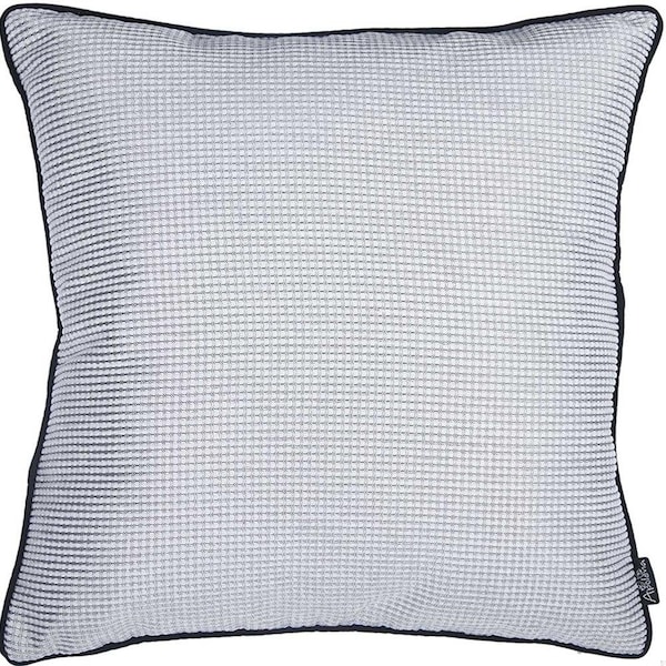 Homeroots Jacquard Shadows Decorative Throw Pillow CoverMulti Color 17 x 17 in. - 355631