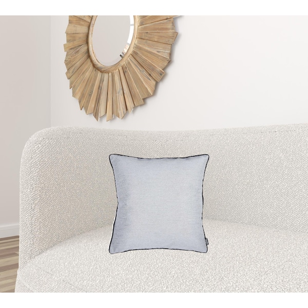 Homeroots Jacquard Shadows Decorative Throw Pillow CoverMulti Color 17 x 17 in. - 355631