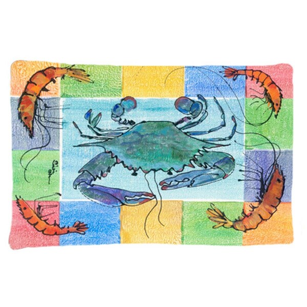 Carolines Treasures 20.5 x 30 in. Crab Moisture Wicking Fabric Standard Pillow Case - 8040PILLOWCASE