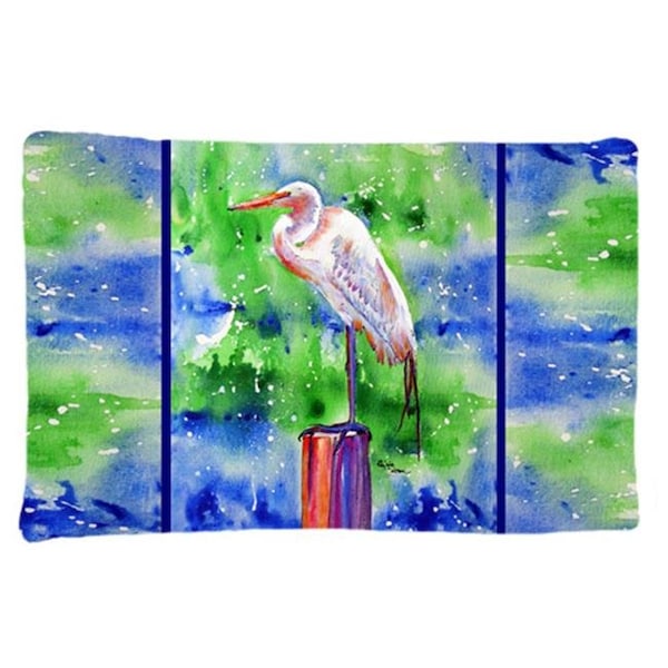 Carolines Treasures Carolines Treasures 8358PILLOWCASE 20.5 x 30 in. Egret Moisture Wicking Fabric Standard Pillow Case - 8358PILLOWCASE