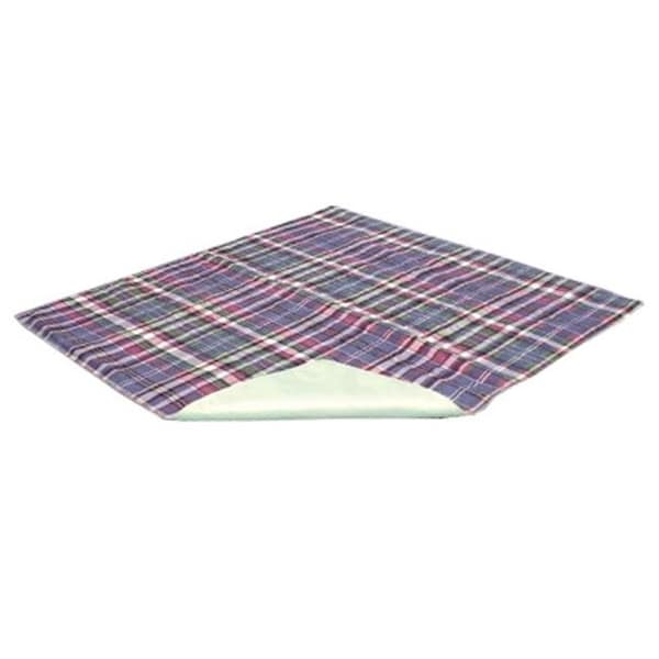 Essential Medical Supply Inc Essential Medical C2011B-3 Quik Sorb 24 x 36 Plaid Underpad - Pack Of 3 - C2011B-3