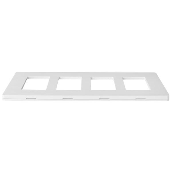 Faith Wall Plate, Number of Gangs: 4-Gang Plastic, White - SWP4-WH-50
