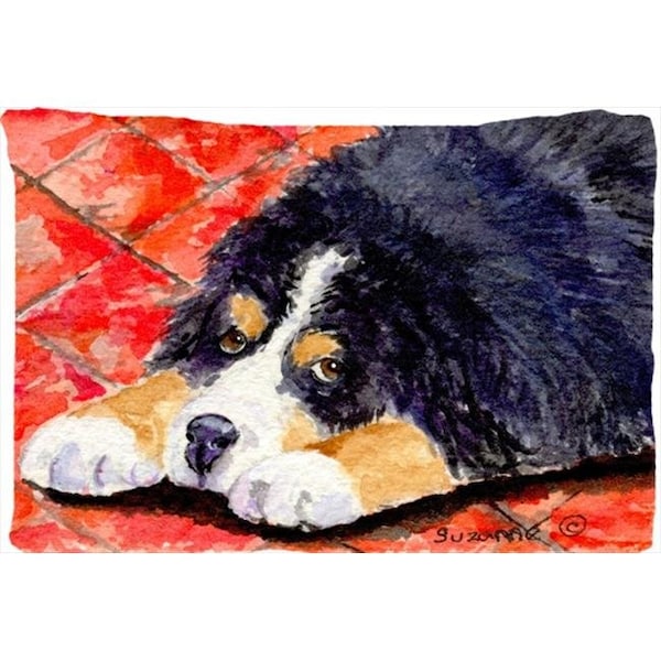 Jensendistributionservices 20.5 x 30 in. Bernese Mountain Dog Moisture Wicking Fabric Standard Pillowcase - MI227232