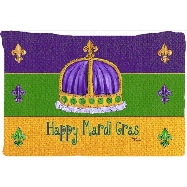 Carolines Treasures Carolines Treasures 8385PILLOWCASE 20.5 x 30 in. Mardi Gras Moisture Wicking Fabric Standard Pillowcase - 8385PILLOWCASE